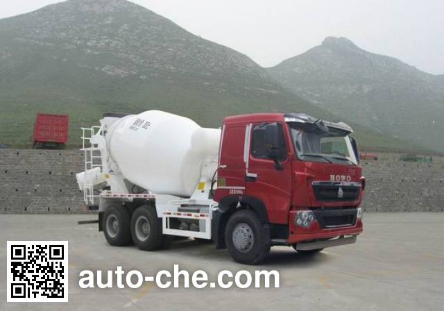 Sinotruk Howo concrete mixer truck ZZ5257GJBV384HD1