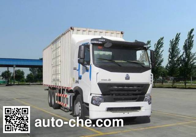 Sinotruk Howo box van truck ZZ5257XXYM4347P1