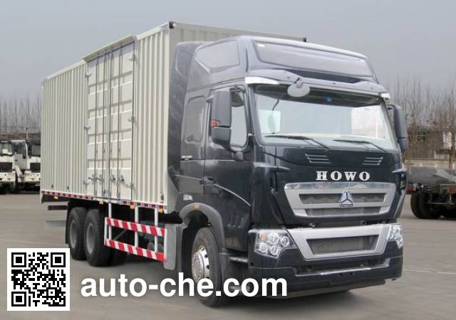 Sinotruk Howo box van truck ZZ5257XXYN464MD1
