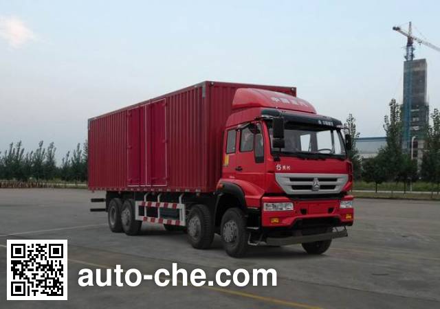 Huanghe box van truck ZZ5314XXYK46G6D1
