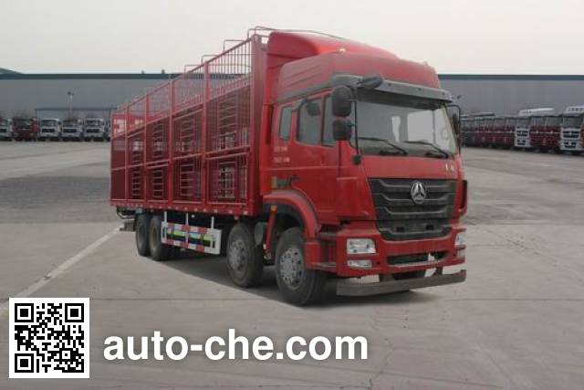 Sinotruk Hohan livestock transport truck ZZ5315CCQM4663E1L