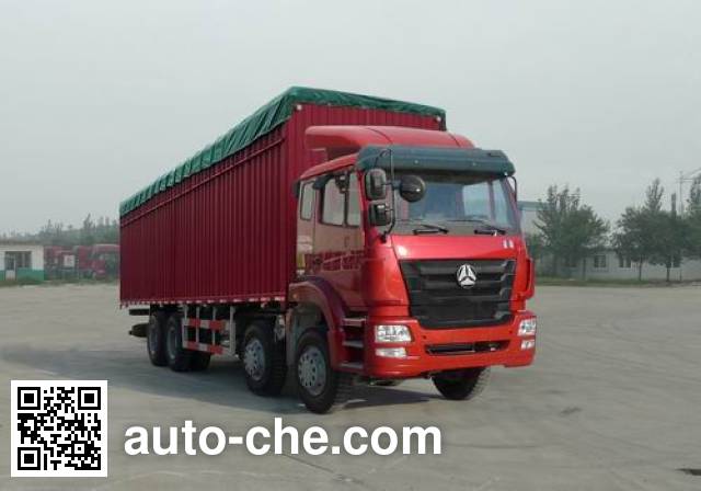 Sinotruk Hohan soft top box van truck ZZ5315CPYK4763C1