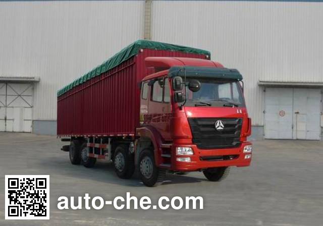 Sinotruk Hohan soft top box van truck ZZ5315CPYK47G3C1