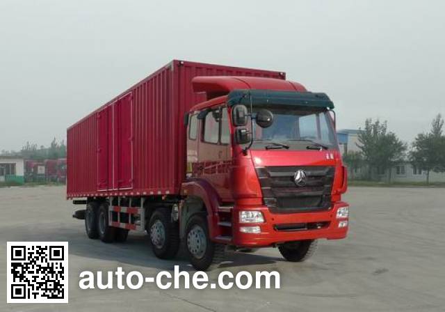 Sinotruk Hohan box van truck ZZ5315XXYK4763C1