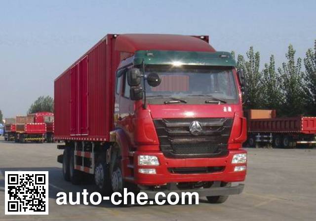 Sinotruk Hohan box van truck ZZ5315XXYM4663D1