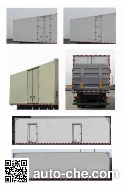 Sinotruk Hohan box van truck ZZ5325XXYN4663E1K