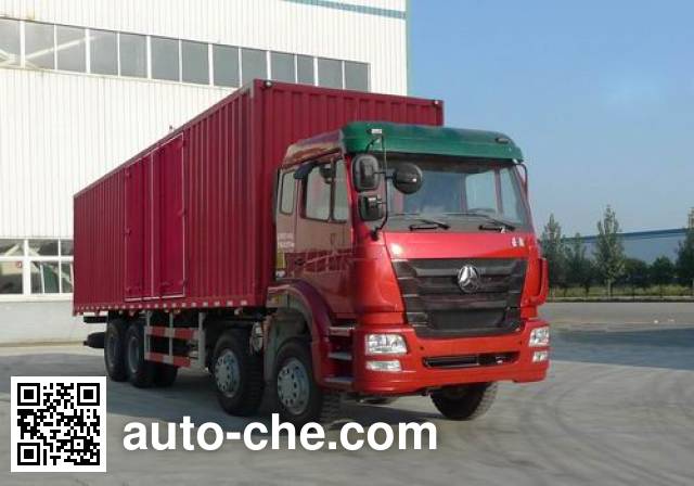 Sinotruk Hohan box van truck ZZ5315XXYM4666C1