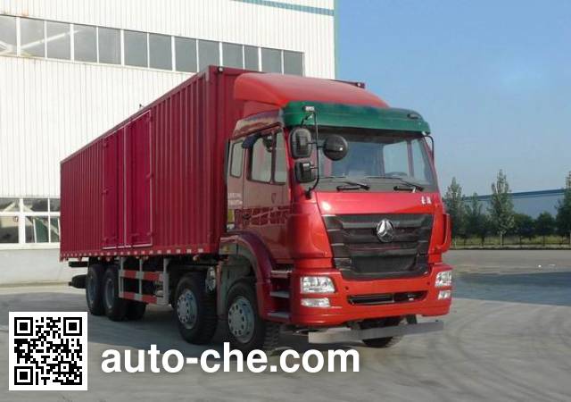 Sinotruk Hohan box van truck ZZ5315XXYM4666D1