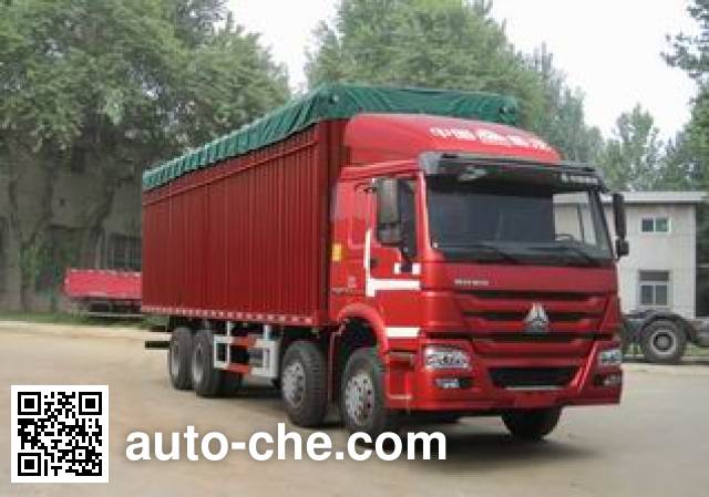 Sinotruk Howo soft top box van truck ZZ5317CPYM3867D1H