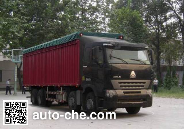 Sinotruk Howo soft top box van truck ZZ5317CPYM3867P1H