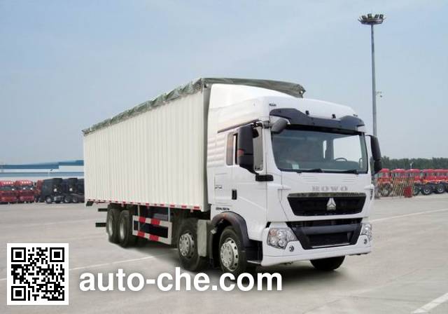 Sinotruk Howo soft top box van truck ZZ5317CPYM386GC1