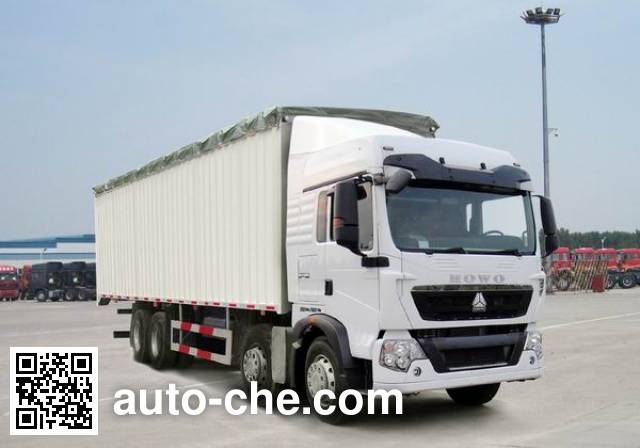 Sinotruk Howo soft top box van truck ZZ5317CPYM386GD1