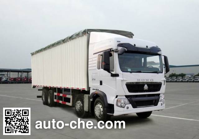 Sinotruk Howo soft top box van truck ZZ5317CPYM466GC1