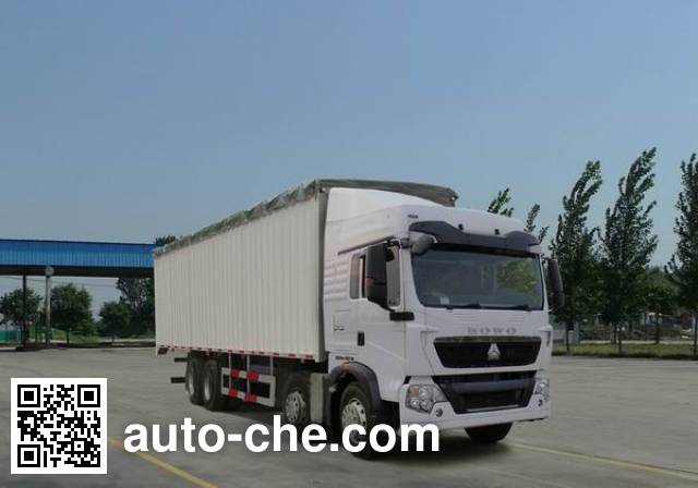 Sinotruk Howo soft top box van truck ZZ5317CPYM466GD1
