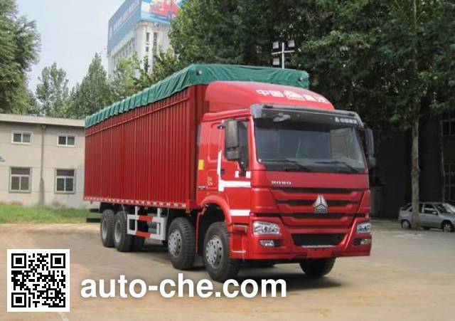 Sinotruk Howo soft top box van truck ZZ5317CPYN3867D1H