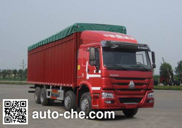 Sinotruk Howo soft top box van truck ZZ5317CPYN3867D1LB