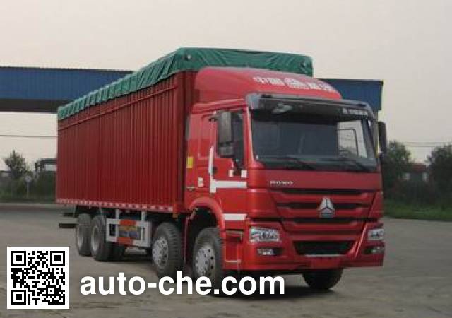 Sinotruk Howo soft top box van truck ZZ5317CPYN3867D1LH