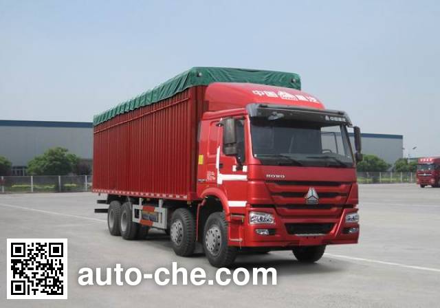 Sinotruk Howo soft top box van truck ZZ5317CPYN3867E1LB