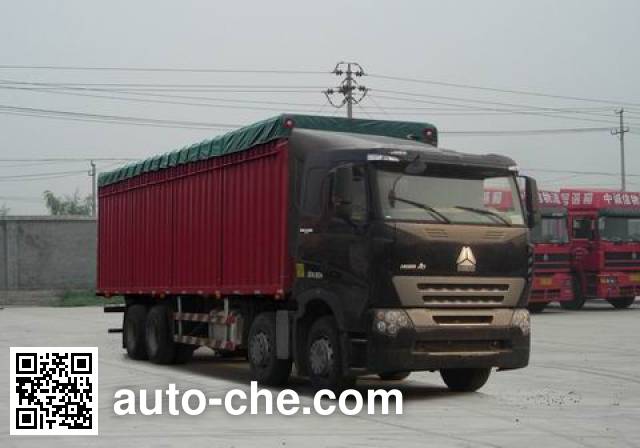 Sinotruk Howo soft top box van truck ZZ5317CPYN3867P1H