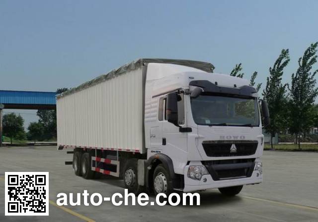 Sinotruk Howo soft top box van truck ZZ5317CPYN386GD1