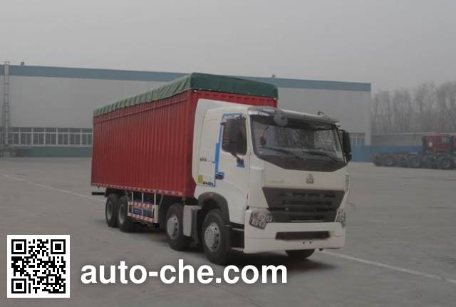 Sinotruk Howo soft top box van truck ZZ5317CPYN4667P1LB