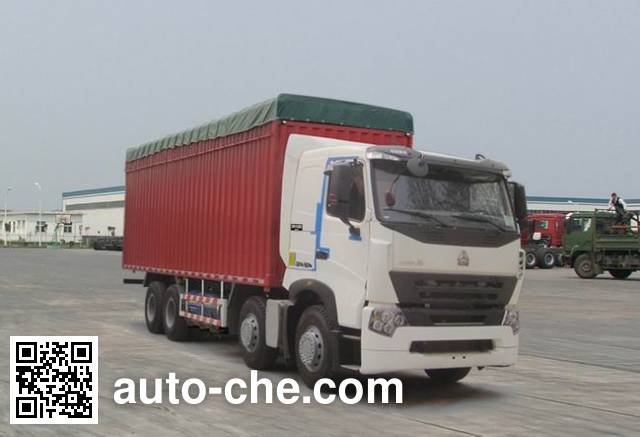 Sinotruk Howo soft top box van truck ZZ5317CPYN4667P1LH