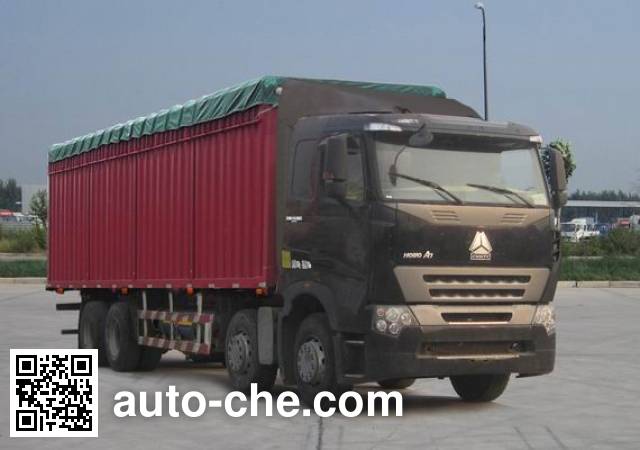 Sinotruk Howo soft top box van truck ZZ5317CPYN4667Q1LB