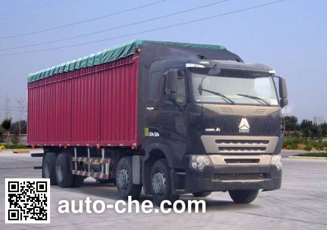 Sinotruk Howo soft top box van truck ZZ5317CPYN4667Q1LH