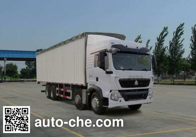Sinotruk Howo soft top box van truck ZZ5317CPYN466GC1