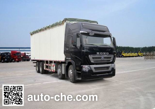 Sinotruk Howo soft top box van truck ZZ5317CPYN466MD1B