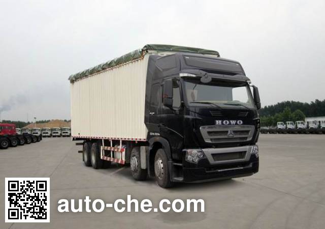 Sinotruk Howo soft top box van truck ZZ5317CPYN466MD1H