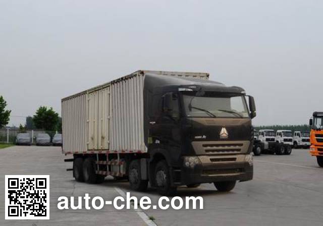 Sinotruk Howo box van truck ZZ5317XXYM4667P1H