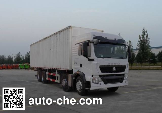Sinotruk Howo box van truck ZZ5317XXYN386GC1