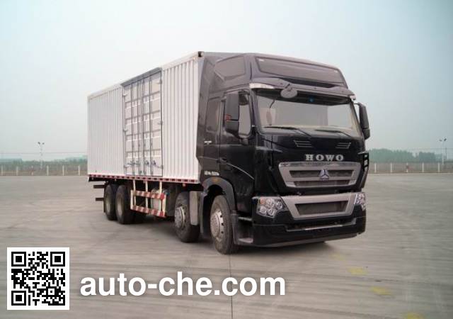 Sinotruk Howo box van truck ZZ5317XXYN466MD1B