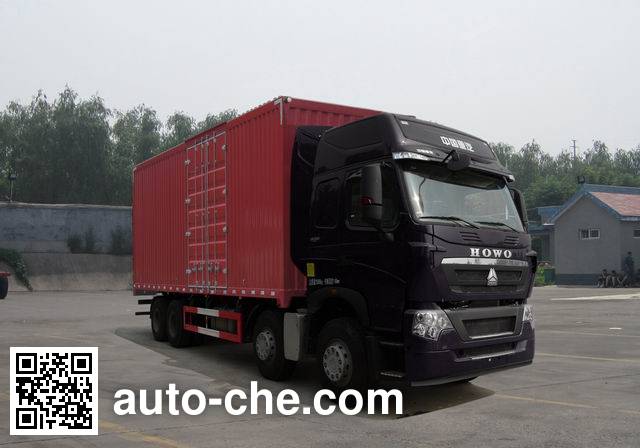 Sinotruk Howo box van truck ZZ5317XXYV466HE1