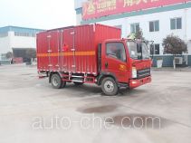 Luye flammable liquid transport van truck JYJ5047XRYE