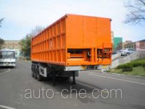 Qingzhuan garbage trailer QDZ9340ZLJ