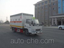 Sinotruk Huawin flammable liquid transport van truck SGZ5048XRYJX4