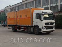 Sinotruk Huawin flammable liquid transport van truck SGZ5238XRYZZ5T5