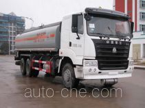 Sinotruk Huawin chemical liquid tank truck SGZ5250GHYZZ3Y46