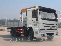 Sinotruk Huawin truck mounted loader crane SGZ5250JSQZZ4W58