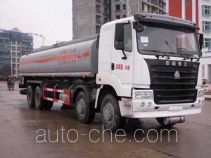 Sinotruk Huawin chemical liquid tank truck SGZ5311GHYZZ3Y
