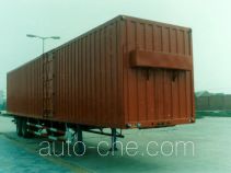 Sinotruk Huawin box body van trailer SGZ9200XXY-G