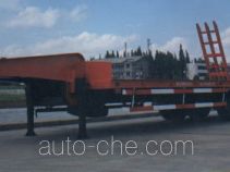 Construction equipment transport trailer