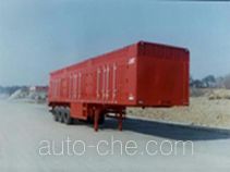 Sinotruk Huawin box body van trailer SGZ9280XXY