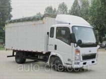 Sinotruk Howo soft top box van truck ZZ5047CPYB2813D1Y38
