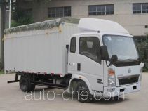 Sinotruk Howo soft top box van truck ZZ5047CPYD3114C137