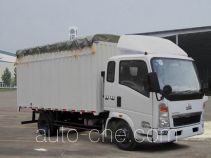 Sinotruk Howo soft top box van truck ZZ5047CPYD3815C145