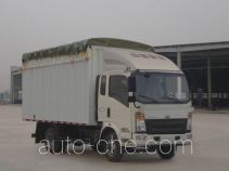 Sinotruk Howo soft top box van truck ZZ5047CPYF341BD145