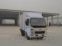 Sinotruk Howo box van truck ZZ5047XXYC3413D145